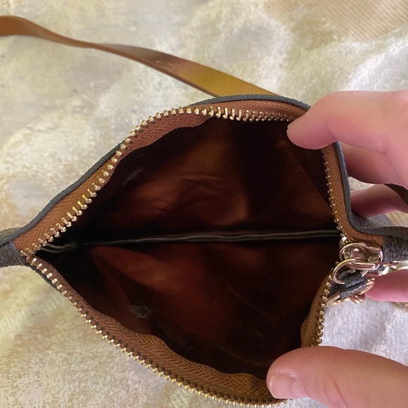 MICHAEL KORS Brown Belt Bag with Chain Small - Picture 6 of 8